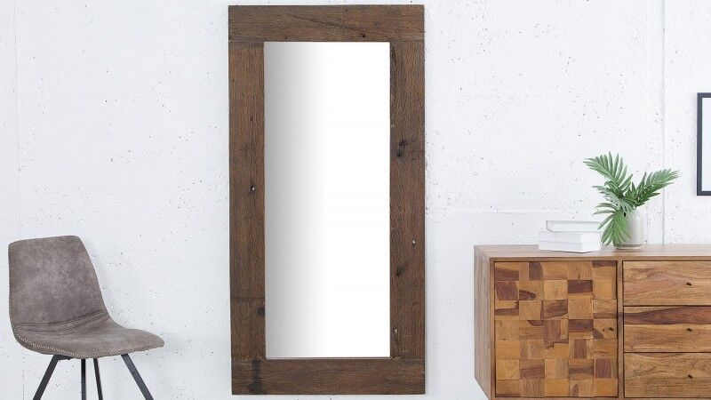 gdegdesign Miroir design rectangulaire cadre bois - Cléo