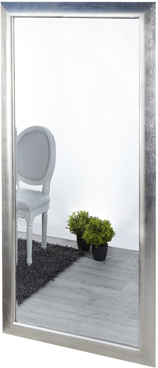 gdegdesign Miroir design baroque gris argenté - Vito