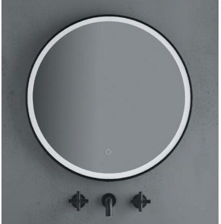 CRISTINA ONDYNA MIROIR ROND DIAM 60 BLACK TOUCH SENSOR ON/OFF - CRISTINA ONDYNA MBMOON60