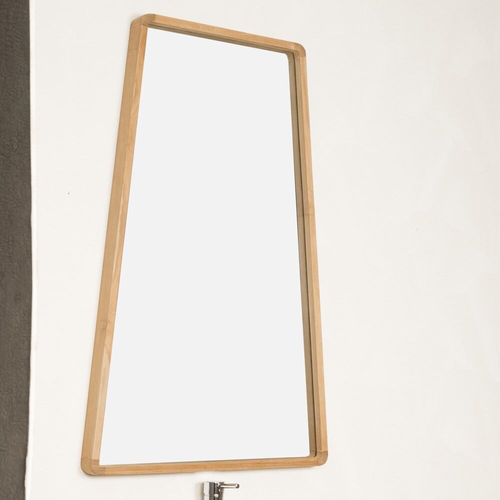 Wanda Collection Miroir salle de bain en teck TIPI 110 X 69 cm