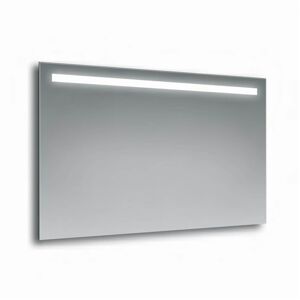 Toscohome Specchio 100x70 cm con fascia LED filo lucido  - Edmonton