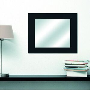 Leroy Merlin Specchio con cornice da parete rettangolare Prince nero 60 x 90 cm