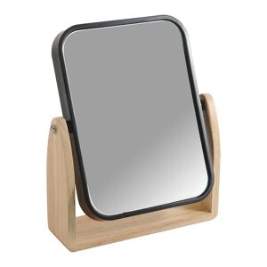 SENSEA Specchio ingranditore quadrato L 15 x H 19.5 cm Ø 15 cm