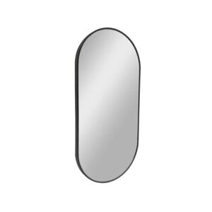 Leroy Merlin Specchio con cornice da parete ovale Board nero