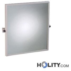 Specchio Da Bagno Inclinabile Con Cornice H586_10