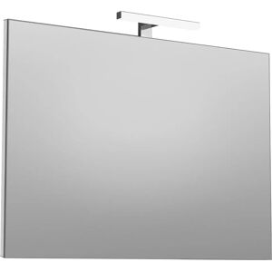 Controverso SPECCHIO ORANGE 80x70 cm (LxH) FILO LUCIDO REVERSIBILE LAMPADA LED LUCE FREDDA 6 W INCLUSA