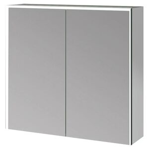 Tecnomat ARMADIETTO SPECCHIO SPACE 2 ANTE SOFT CLOSE 75x70x20 cm (LxHxP) CON ILLUMINAZIONE LED 6500K