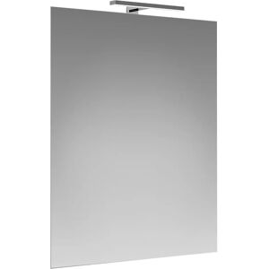 Controverso SPECCHIO PLUM 60x80 cm (LxH) FILO LUCIDO REVERSIBILE LAMPADA LED LUCE NEUTRA 5 W INCLUSA