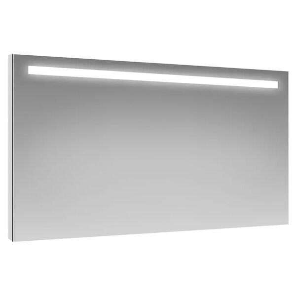 bluehome specchio logic 120x70 cm (lxh) filo lucido retroilluminato strip led 11 w luce neutra