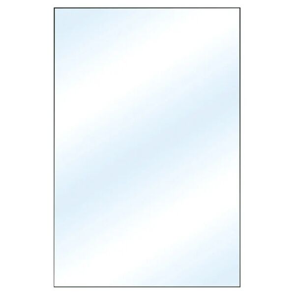 bluehome specchio simple filo lucido 30x45 cm (lxh)