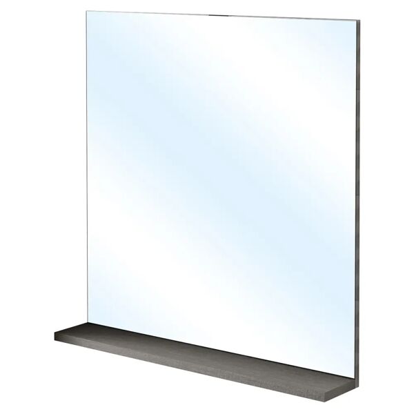 tecnomat specchio con mensola louis/space metz 60x2/13x70 cm (lxpxh)