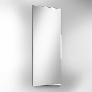 Colombo Design Fashion Mirrors B2040 Specchio 40x100 Inox Specchio Con Cornice Inox Supermirror 6mm Codice Prod: B20400cr