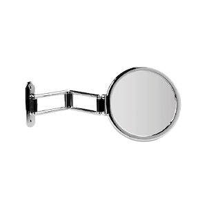 Koh-I-Noor Toeletta 390kk-6 Specchio Ingranditore X 6 Parete Con Snodo Bifacciale Cromato Codice Prod: 390kk-6
