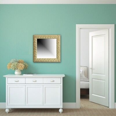 Specchio a parete quadrato Floreal bianco 40x40 cm