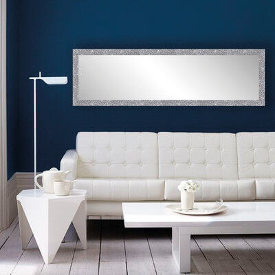 Specchio a parete quadrato Brilla 40 argento 47.4x47.4 cm
