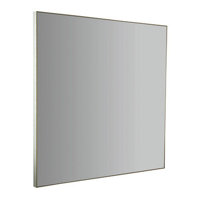 Specchio con cornice bagno quadrato Profilo L 60 x H 60 cm