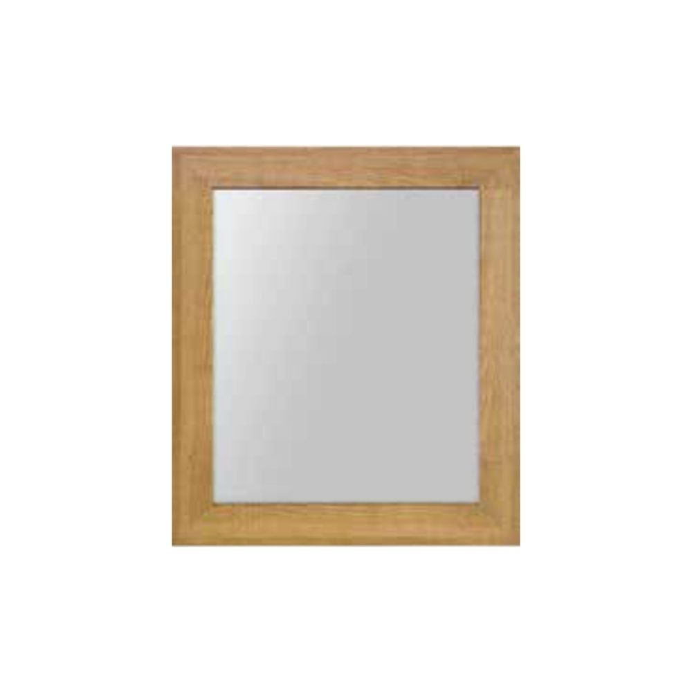 Toscohome Specchio rettangolare 75x95 cm con cornice colore rovere - ART5