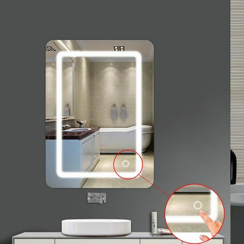 BATHRINS®Tocca lo specchio del bagno/Controllo LED/Mercurio senza rame