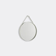 Hay 'strap Mirror No 2', Light Blue