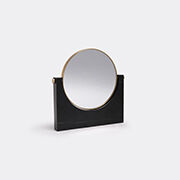 Audo Copenhagen ‘pepe’ Marble Mirror, Black