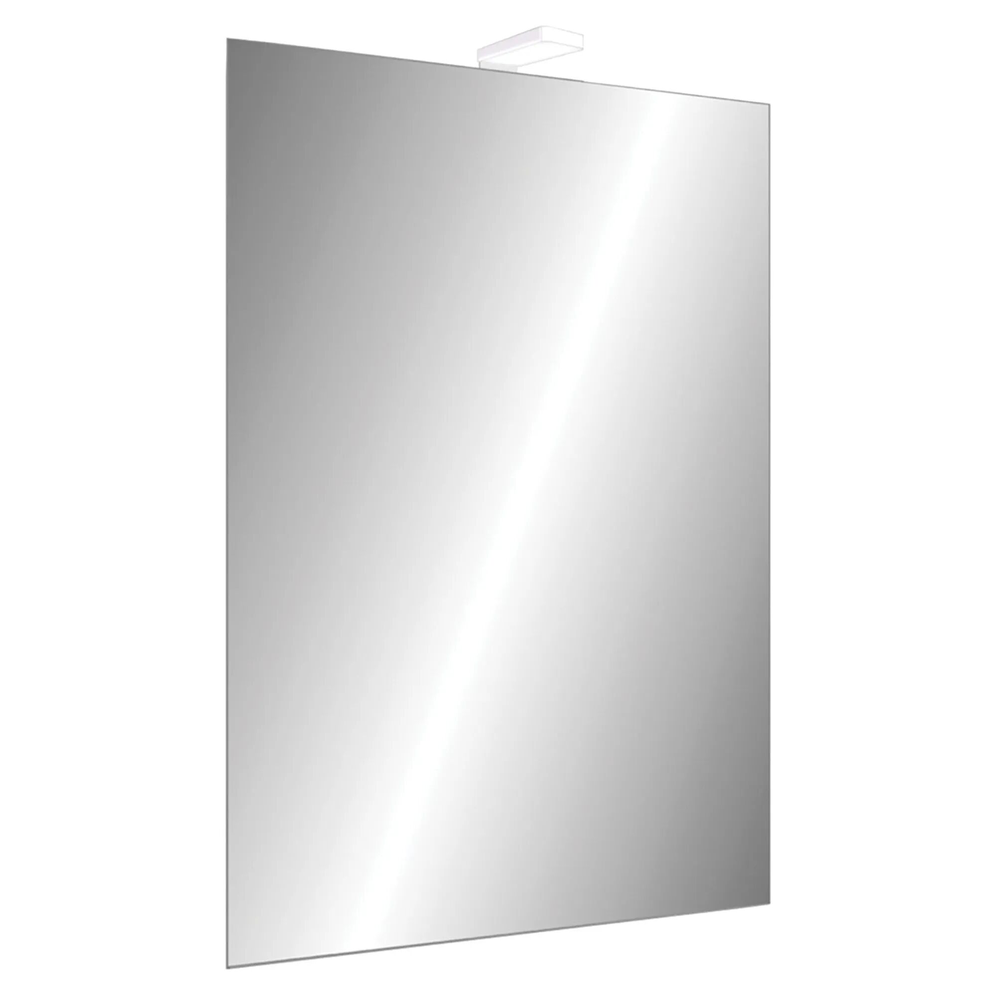 Tecnomat SPECCHIO NEXT FILO LUCIDO 60x80 cm (LxH) LAMPADA INCLUSA