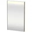 Duravit Brioso Spiegel mit LED-Beleuchtung 132 x 70,2 cm  B: 132 T: 3,5 H: 70,2 cm pine silver (dekor) BR702503131