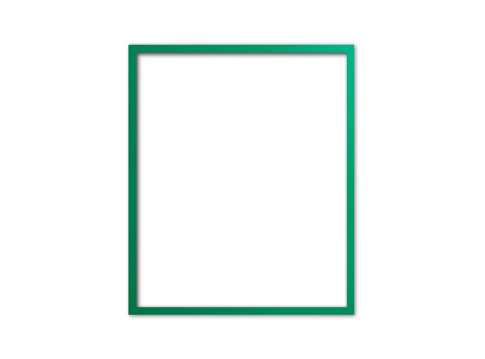 Verno Moderne Lijst 60x80 cm Groen - Emilia