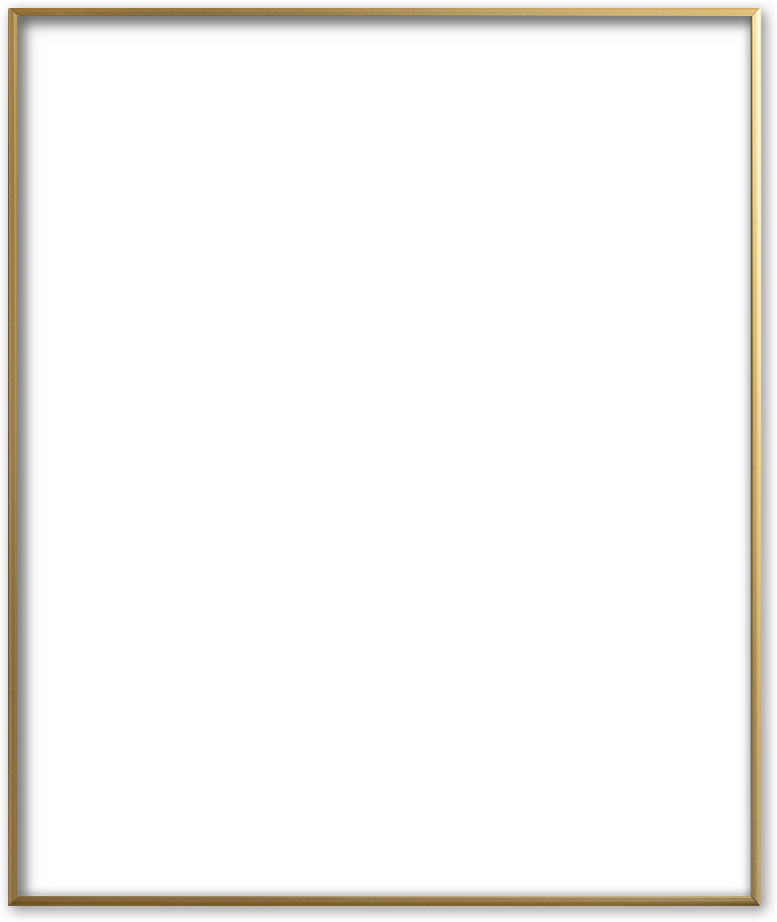 Verno Moderne Lijst 50x70 cm Goud - Rose