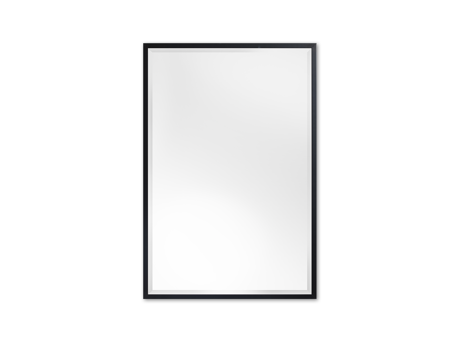 Verno Moderne Spiegel 43x103 cm Zwart - Emilia