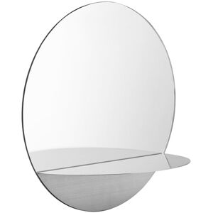 Normann Copenhagen Horizon Mirror Round - Stainless Steel