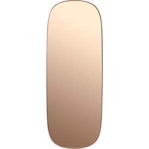 Muuto Framed Mirror Large, Rose/rose Glass