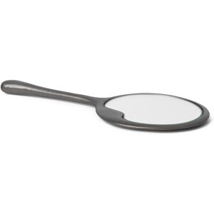 Ferm Living Lava Hand Mirror Blackened Aluminium