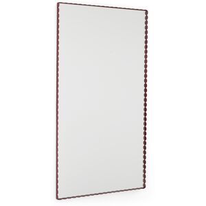 HAY Arcs Mirror Rectangle L - Burgundy