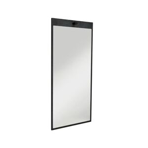 Essem Design Tillbakablick rektangulært speil sort
