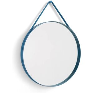 HAY Strap Mirror speil Ø 70 cm Blue