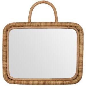 Meraki Baki speil med ramme 24x32 cm Natur