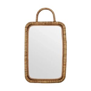 Meraki Baki speil med ramme 24x36 cm Natur