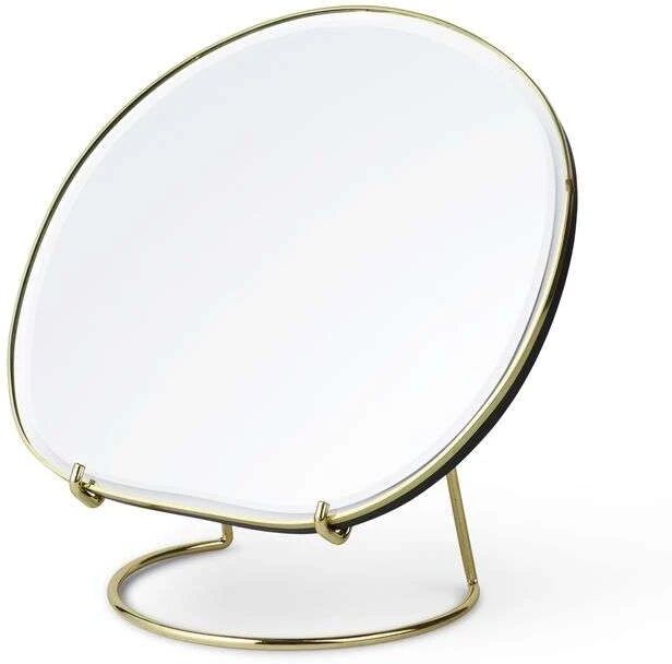 Ferm Living Pond Table Mirror Brass - Ferm Living  messing  230 mm+210 mm