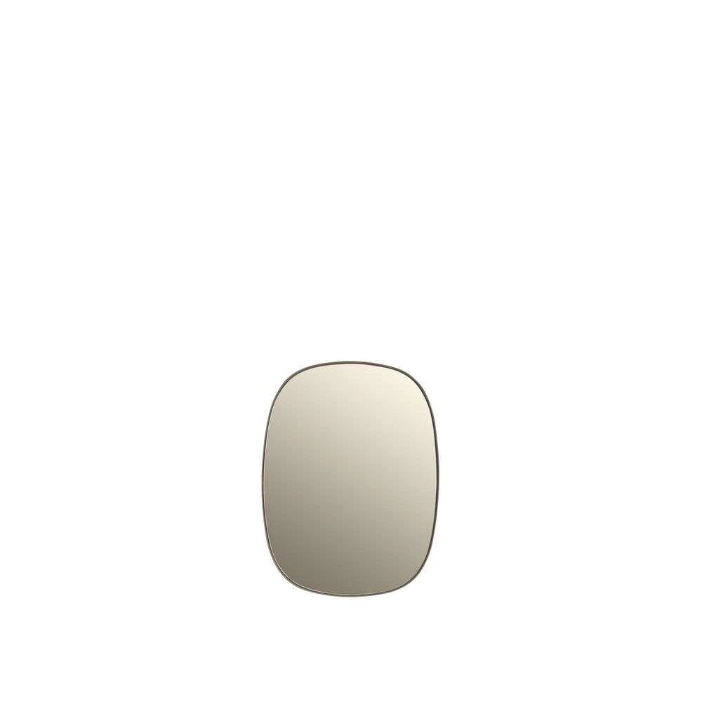 Muuto Framed Mirror Small Taupe/Taupe Glass - Muuto    590 mm+440 mm