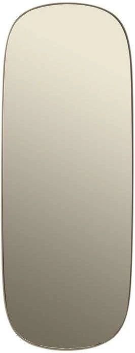 Muuto Framed Mirror Large Taupe/Taupe Glass - Muuto