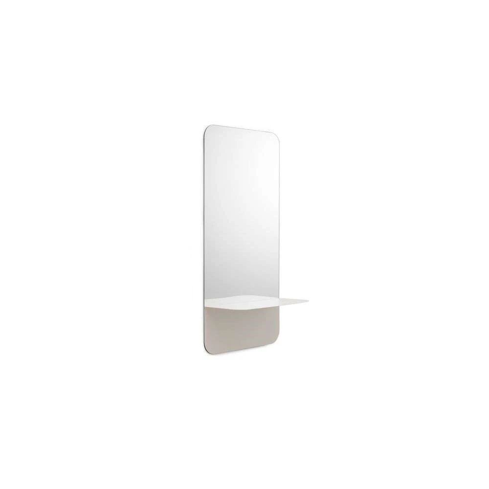Normann Copenhagen Horizon Mirror Vertical White - Normann Copenhagen  hvit  800 mm