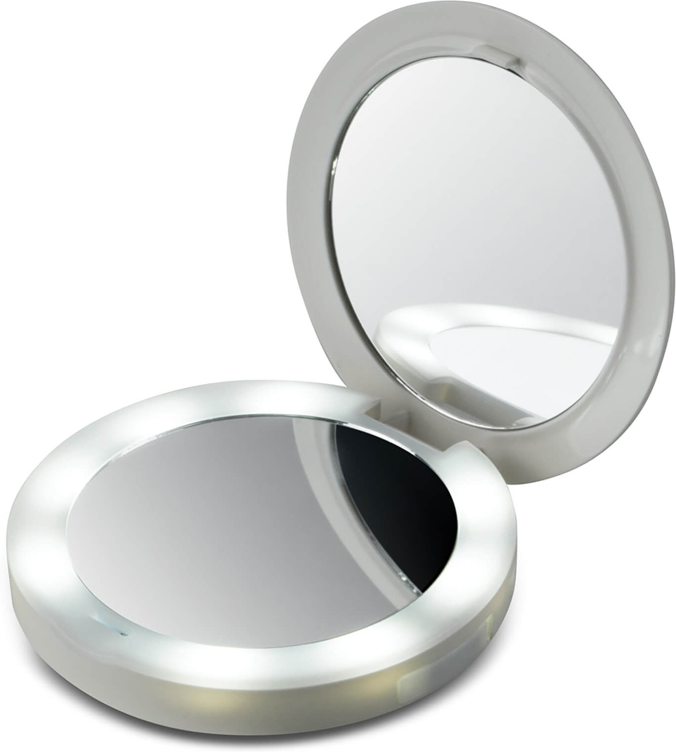 HoMedics Pretty and Powerful Compact Mirror Power Bank