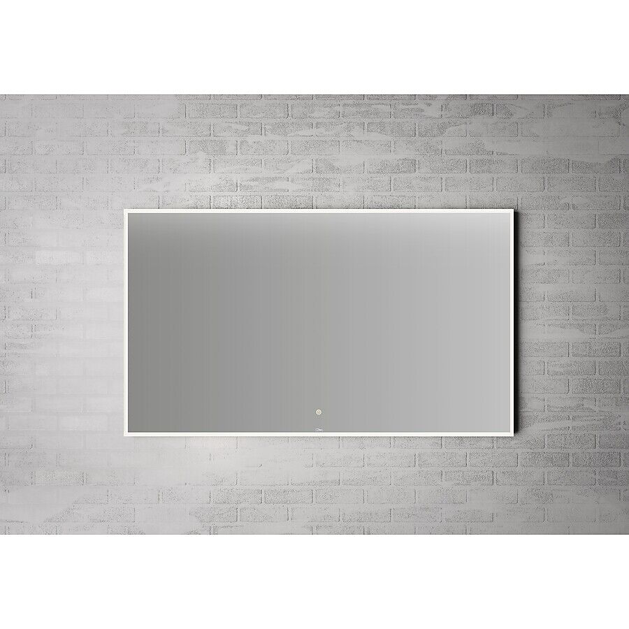 Linn Bad Vange Speil, M/led-lys 120x5x70 Cm, Hvit