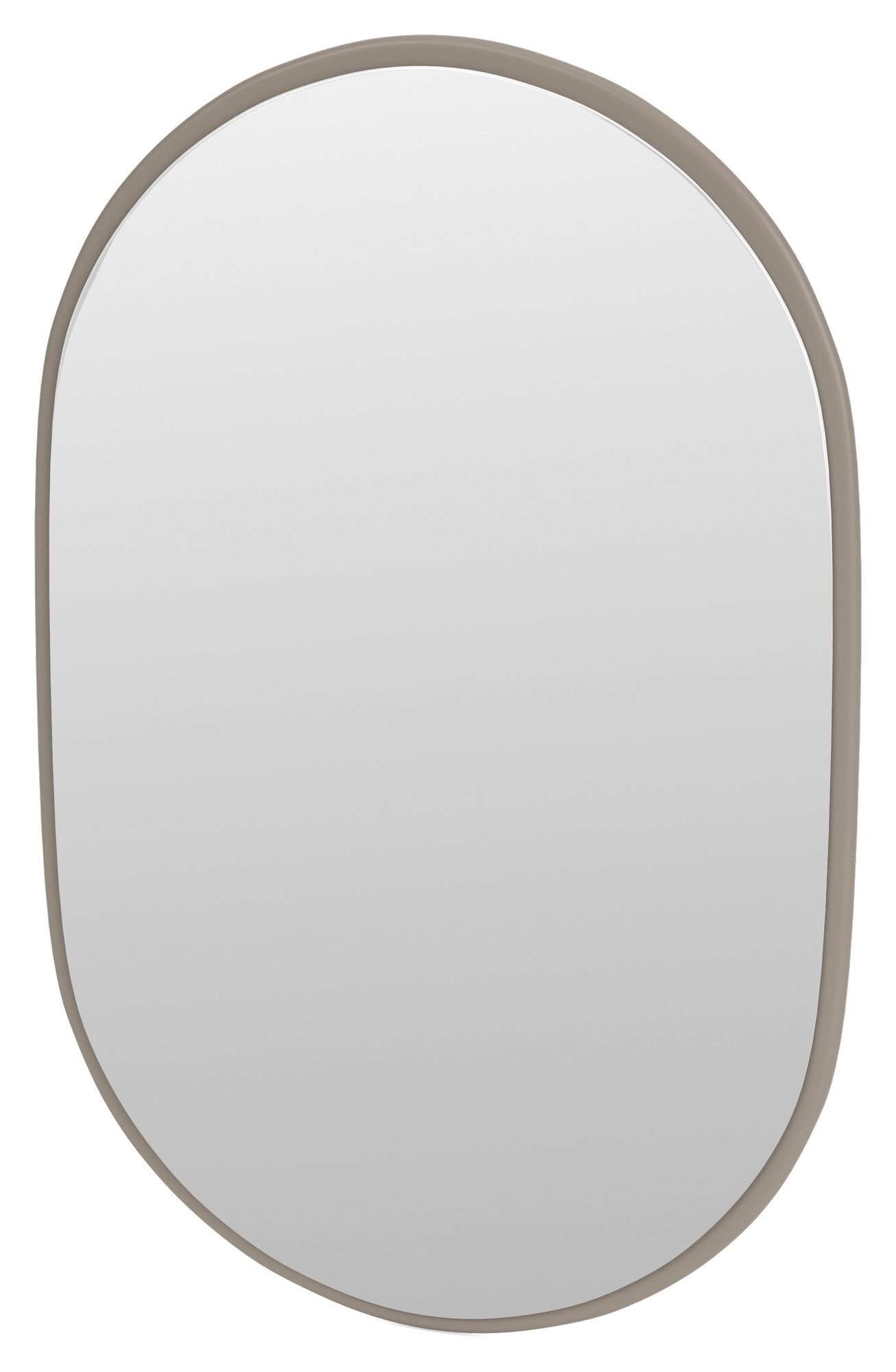 Montana LOOK Ovalt speil, 141-Truffle   Unoliving