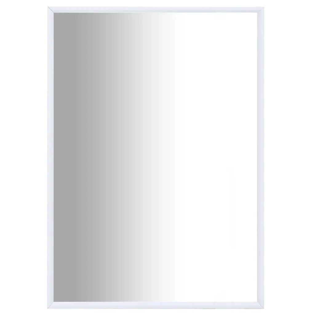 vidaXL Speil hvit 70x50 cm