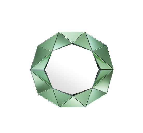 Eichholtz Del Ray spegel tredimensionell grön