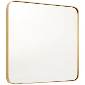 Fairmont Park Bodkin Framed Wall Mounted Accent Mirror in Gold 51.0 H x 51.0 W x 4.0 D cm