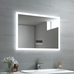 EMKE Badezimmerspiegel 80.0 H x 60.0 W x 3.5 D cm