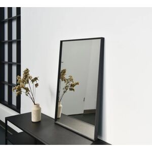 Nielsen Home Rectangle Wood Wall Mirror gray 70.0 H x 50.0 W x 0.78 D cm