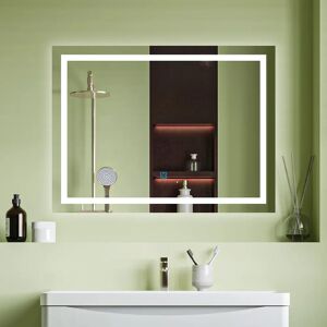 Metro Neomi Rectangle Wall Mirror 60.0 H x 100.0 W x 4.0 D cm